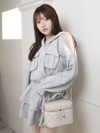 LIP SERVICE（リップサービス）｜ デコルテオープンバイカラーリボン