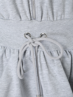 LIP SERVICE(リップサービス) |オープンショルダースウェットフーディーワンピース