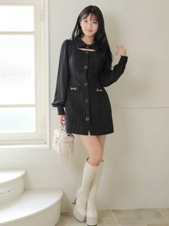 LIP SERVICE(リップサービス) |デコルテオープンクラシカルワンピース