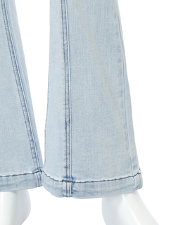 LIP SERVICE(リップサービス) |キルティングポケットフレアデニムパンツ