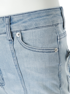 LIP SERVICE(リップサービス) |キルティングポケットフレアデニムパンツ