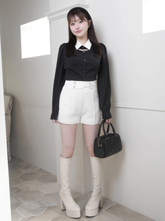 LIP SERVICE(リップサービス) |アシメベルトショートパンツ