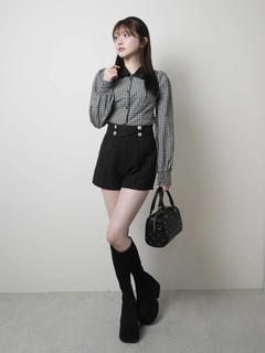 LIP SERVICE(リップサービス) |アシメベルトショートパンツ