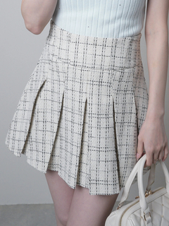 LIP SERVICE(リップサービス) |ツイードプリーツスカート