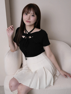 LIP SERVICE(リップサービス) |ツイードプリーツスカート