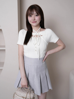 LIP SERVICE(リップサービス) |ツイードプリーツスカート