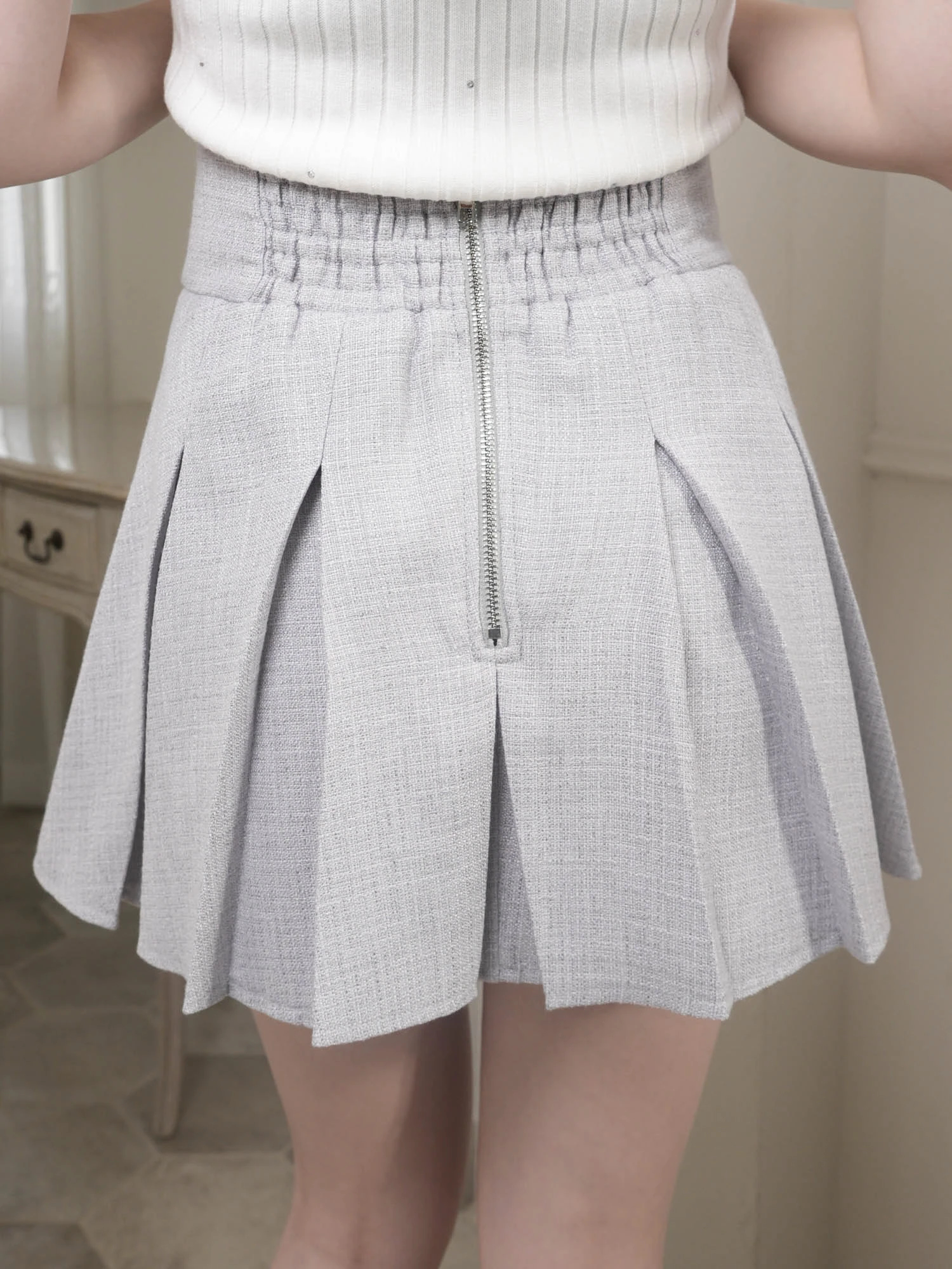 LIP SERVICE（リップサービス）｜ ツイードプリーツスカート アイテム