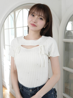 LIP SERVICE(リップサービス) |ジェラートカラー2wayジュエルニット