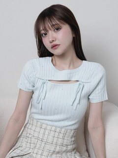 LIP SERVICE(リップサービス) |ジェラートカラー2wayジュエルニット