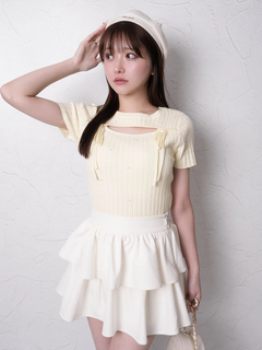 LIP SERVICE(リップサービス) |ジェラートカラー2wayジュエルニット