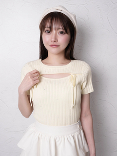 LIP SERVICE(リップサービス) |ジェラートカラー2wayジュエルニット