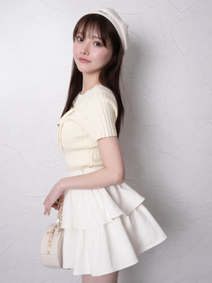 LIP SERVICE(リップサービス) |ジェラートカラー2wayジュエルニット