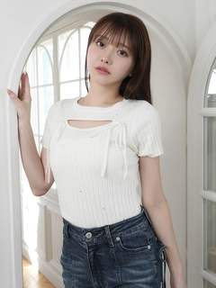 LIP SERVICE(リップサービス) |ジェラートカラー2wayジュエルニット