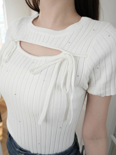 LIP SERVICE(リップサービス) |ジェラートカラー2wayジュエルニット