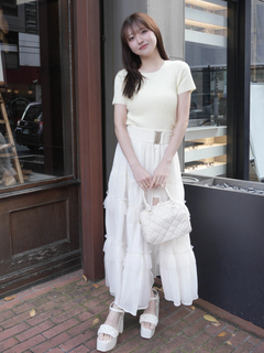 LIP SERVICE(リップサービス) |ジェラートカラー2wayジュエルニット