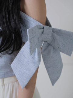 LIP SERVICE(リップサービス) |サイドリボンオフショルトップス