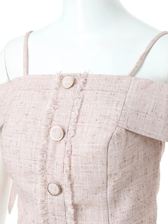 LIP SERVICE(リップサービス) |サイドリボンオフショルトップス