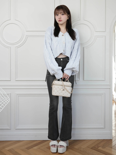 LIP SERVICE(リップサービス) |springケーブルニットカーディガン