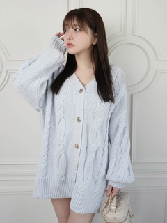 LIP SERVICE(リップサービス) |springケーブルニットカーディガン