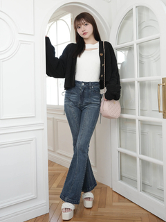 LIP SERVICE(リップサービス) |springケーブルニットカーディガン