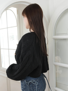 LIP SERVICE(リップサービス) |springケーブルニットカーディガン