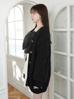 LIP SERVICE(リップサービス) |springケーブルニットカーディガン