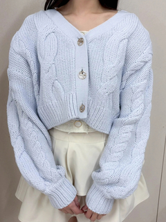 LIP SERVICE(リップサービス) |springケーブルニットカーディガン