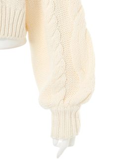 LIP SERVICE(リップサービス) |springケーブルニットカーディガン