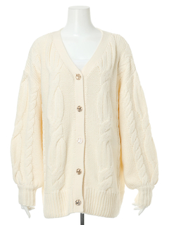 LIP SERVICE(リップサービス) |springケーブルニットカーディガン