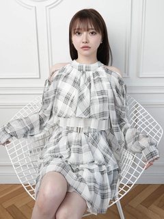 LIP SERVICE(リップサービス) |ティアードフレアエアリーワンピース