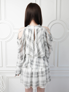 LIP SERVICE(リップサービス) |ティアードフレアエアリーワンピース