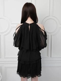 LIP SERVICE(リップサービス) |ティアードフレアエアリーワンピース