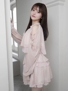 LIP SERVICE(リップサービス) |ティアードフレアエアリーワンピース