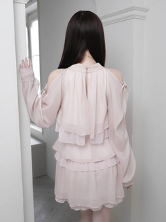 LIP SERVICE(リップサービス) |ティアードフレアエアリーワンピース