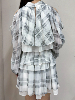 LIP SERVICE(リップサービス) |ティアードフレアエアリーワンピース