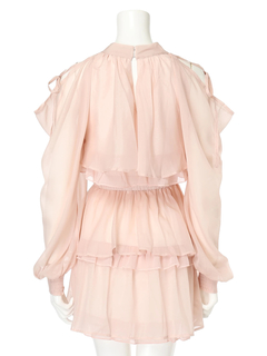 LIP SERVICE(リップサービス) |ティアードフレアエアリーワンピース