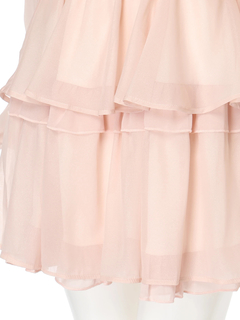 LIP SERVICE(リップサービス) |ティアードフレアエアリーワンピース