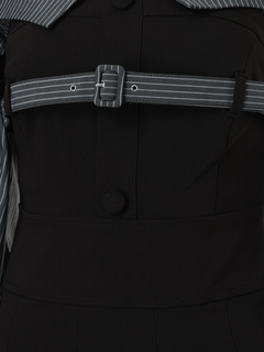 LIP SERVICE(リップサービス) |オフショルシャツレイヤードライクワンピース