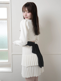 LIP SERVICE(リップサービス) |ジュエルティアードフレアワンピース