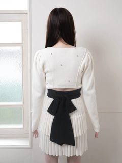 LIP SERVICE(リップサービス) |ジュエルティアードフレアワンピース