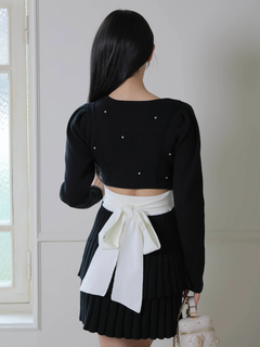 LIP SERVICE(リップサービス) |ジュエルティアードフレアワンピース