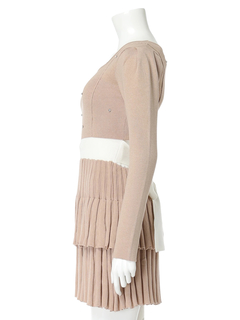 LIP SERVICE(リップサービス) |ジュエルティアードフレアワンピース