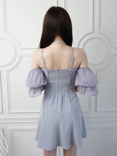 LIP SERVICE(リップサービス) |リボンオフショルフレアワンピース