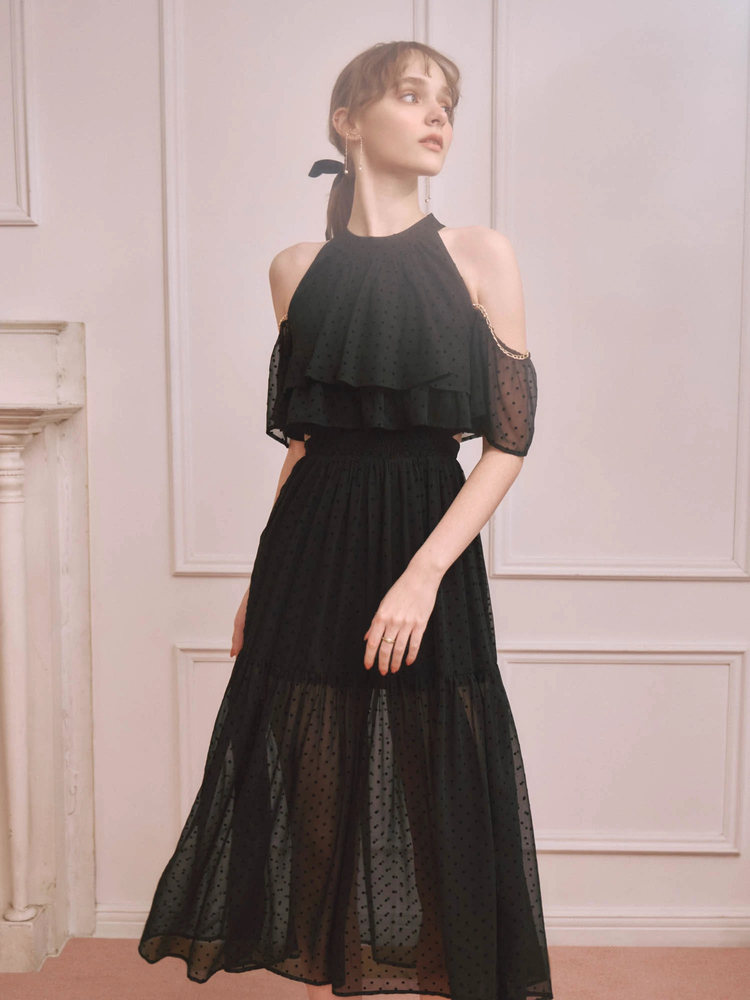 LIP SERVICE(リップサービス) |マルチパターンアメスリロングワンピース