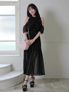 LIP SERVICE(リップサービス) |マルチパターンアメスリロングワンピース