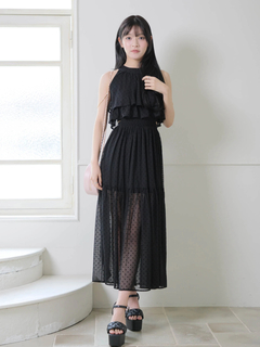 LIP SERVICE(リップサービス) |マルチパターンアメスリロングワンピース