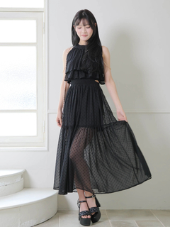 LIP SERVICE(リップサービス) |マルチパターンアメスリロングワンピース