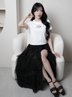 LIP SERVICE(リップサービス) |2wayティアードロングスカート