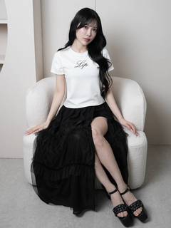 LIP SERVICE(リップサービス) |2wayティアードロングスカート