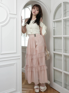 LIP SERVICE(リップサービス) |2wayティアードロングスカート